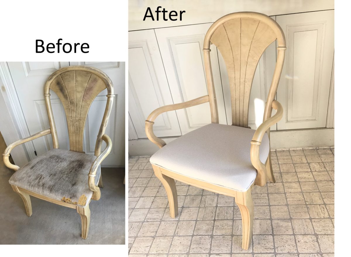 椅子の塗装・塗り替え | 家具の種類（塗装） | 椅子張替え　オリーブ